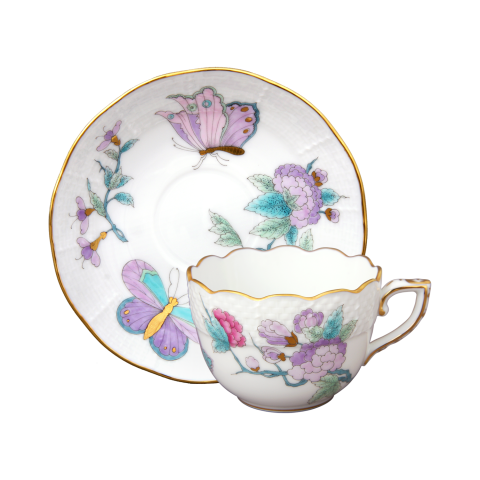 Moccacup with saucer