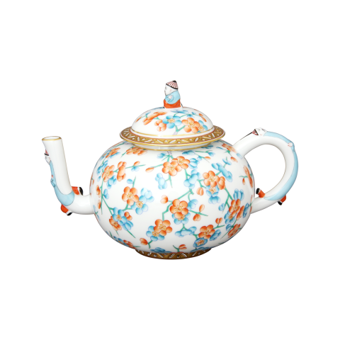 Teapot, mandarin knob