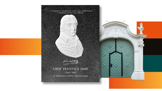 Inauguration of the Herend porcelain relief of Count Imre Festetics